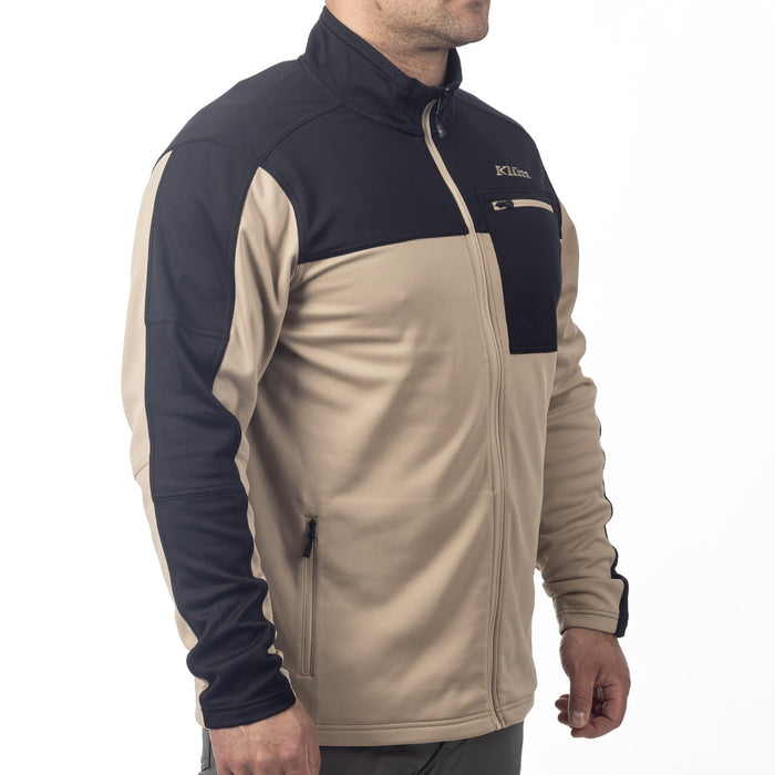 Klim Glacier Jacket in Montana Tan - Black 2025