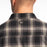 KLIM Alderson Midweight Flannel Shirt in Black - Asphalt