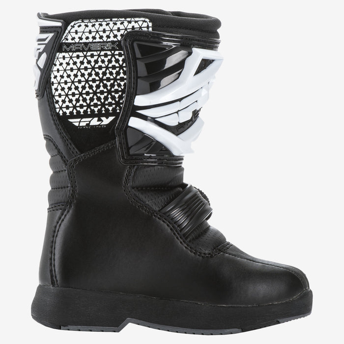 FLY RACING MAVERICK MINI BOOTS in Black