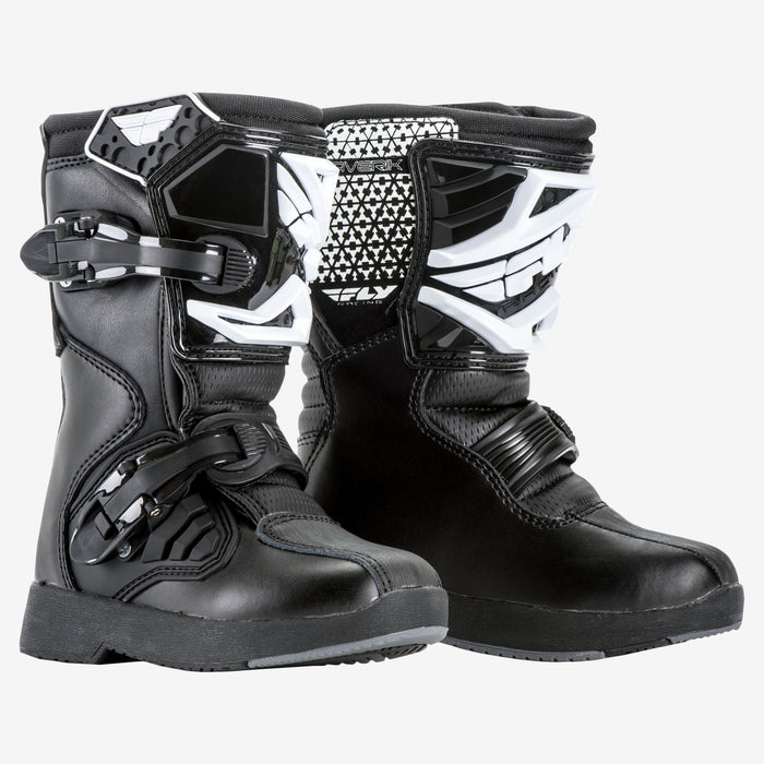 FLY RACING MAVERICK MINI BOOTS in Black