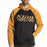 Klim Foundation Pullover Hoodie in Black - Golden Brown