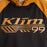 Klim Foundation Pullover Hoodie in Black - Golden Brown