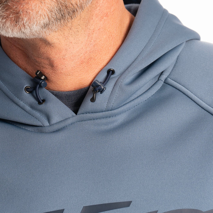 Klim Foundation Pullover Hoodie in Blue Fusion - Dress Blues