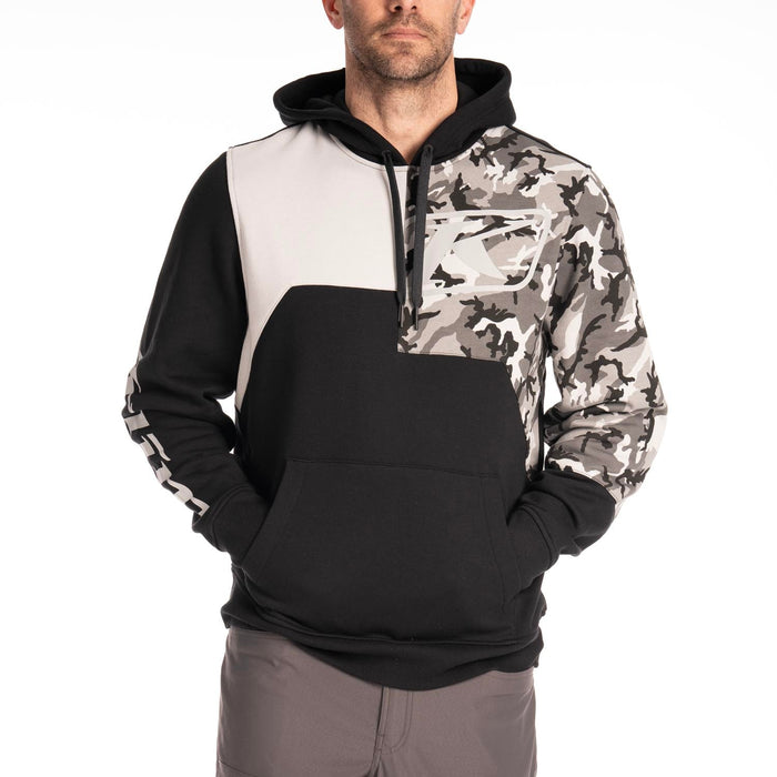 Klim Cliff Hanger Pullover Hoodie in Black - Camo