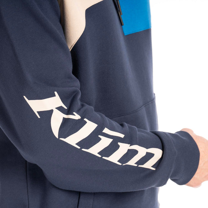 Klim Cliff Hanger Pullover Hoodie in Dress Blues - Imperial Blue