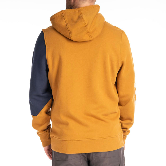 Klim Cliff Hanger Pullover Hoodie in Golden Brown - Dress Blues