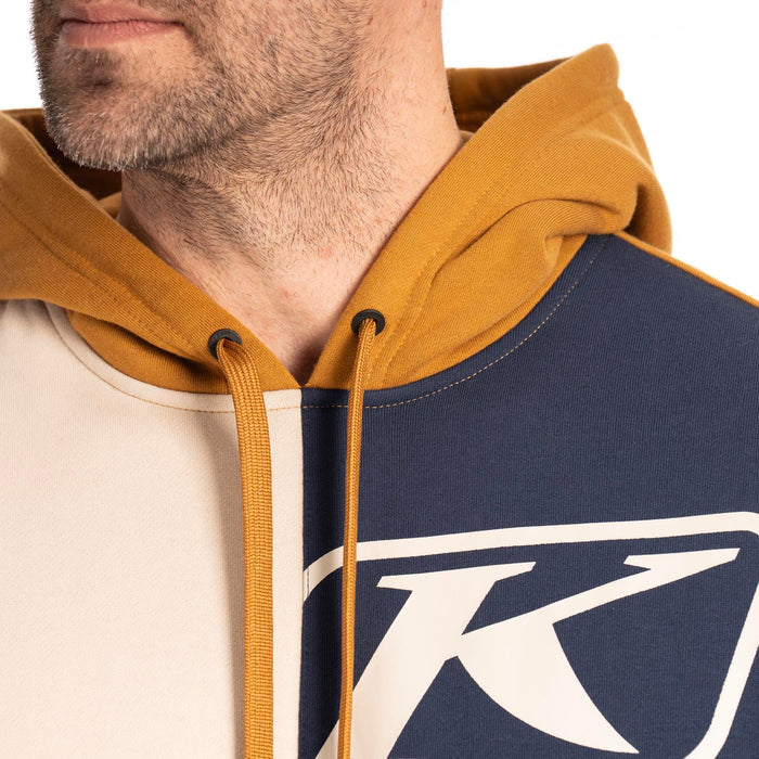 Klim Cliff Hanger Pullover Hoodie in Golden Brown - Dress Blues