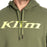 Klim Pullover Hoodie in Bronze Green - Hi-Vis