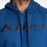 Klim Pullover Hoodie in Mazarine Blue - Black