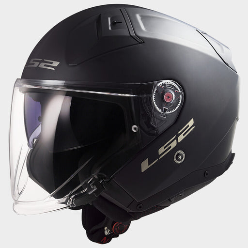 LS2 INFINITY II SOLID HELMET 2026 in Matte Black