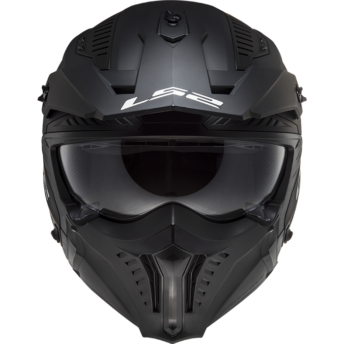LS2 DRIFTER SOLID HELMET 2026 in Matte Black
