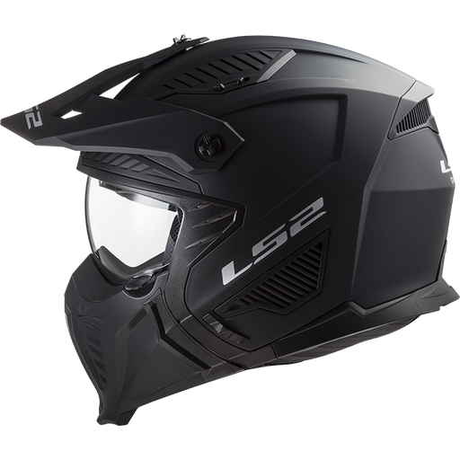 LS2 DRIFTER SOLID HELMET 2026 in Matte Black