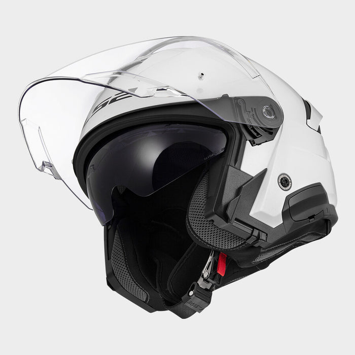 LS2 VERSO II SOLID HELMET 2026 in White