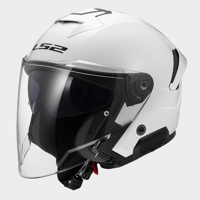 LS2 VERSO II SOLID HELMET 2026 in White