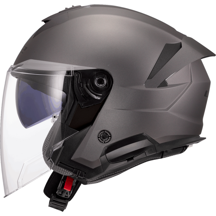 LS2 VERSO II SOLID HELMET 2026 in Matte Titanium