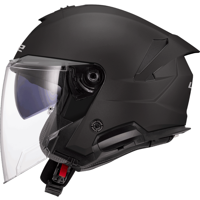 LS2 VERSO II SOLID HELMET 2026 in Matte Black