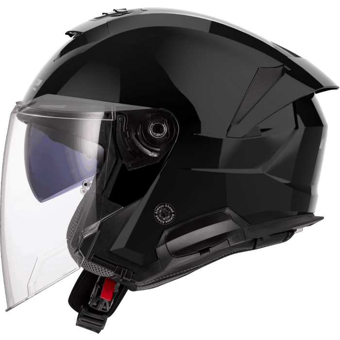 LS2 VERSO II SOLID HELMET 2026 in Glossy Black
