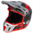 KLIM F3 Carbon DNA Visor in Fiery Red - Monument Gray