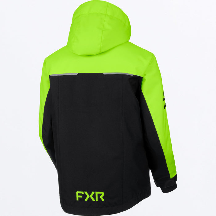 FXR YOUTH KICKER JACKET 2025 - Lime/Black