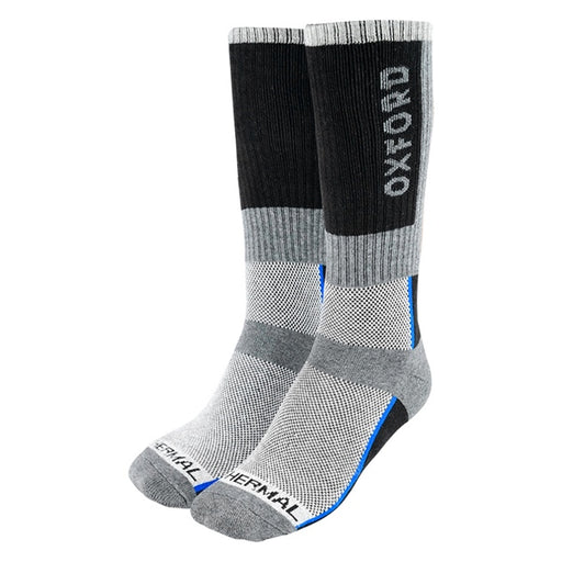 OXFORD THERMAL SOCK FOR MEN 2025-Black/Grey - Regular