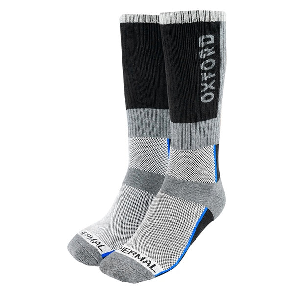 OXFORD THERMAL SOCK FOR MEN 2025-Black/Grey - Regular