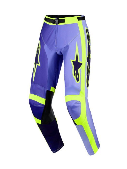 ALPINESTARS RACER PORTL PANTS 2026 in Purple/Fluo Yellow