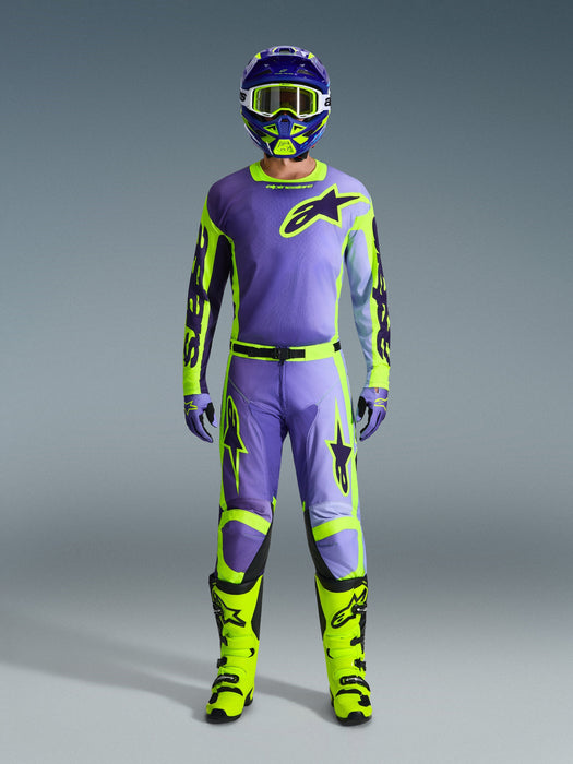 ALPINESTARS RACER PORTL PANTS 2026 in Purple/Fluo Yellow