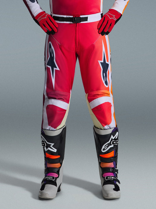 ALPINESTARS RACER PORTL PANTS 2026 in Red/Light Gray/Dark Gray