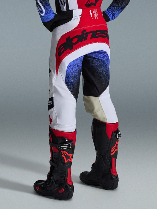 ALPINESTARS TECHSTAR KNIF PANTS 2026 in Black/White/Red