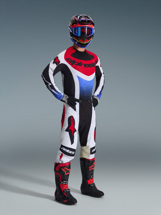 ALPINESTARS TECHSTAR KNIF PANTS 2026 in Black/White/Red