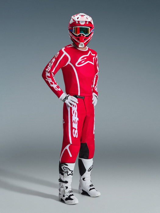 ALPINESTARS FLUID APEX PANTS 2026 in Red/White