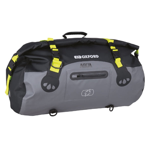 OXFORD AQUA T ROLL BAG 2025-Bk/Grey/Ye  30L - 27 x 58 x 31 cm
