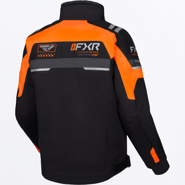 FXR Octane RF Jacket in Black/Orange