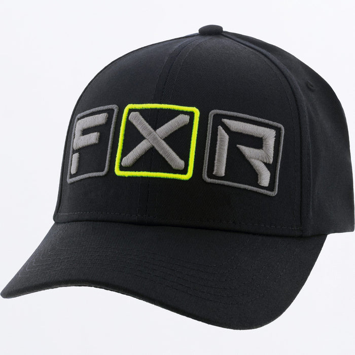 FXR Maverick Hat in Black/HiVis 