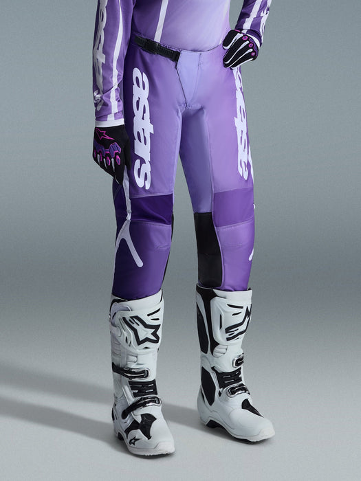 ALPINESTARS STELLA FLUID APEX PANTS 2026 in Violet/White