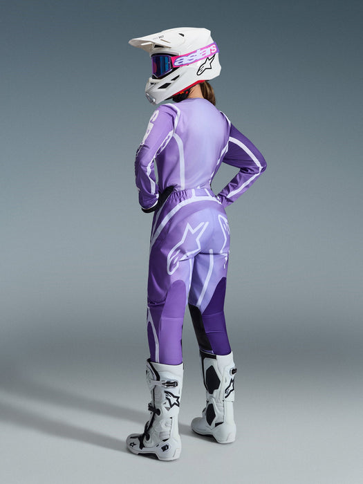 ALPINESTARS STELLA FLUID APEX PANTS 2026 in Violet/White