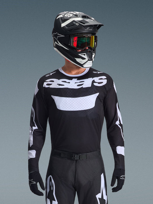 ALPINESTARS RACER AIR RIWAY JERSEY 2026 in Black/White