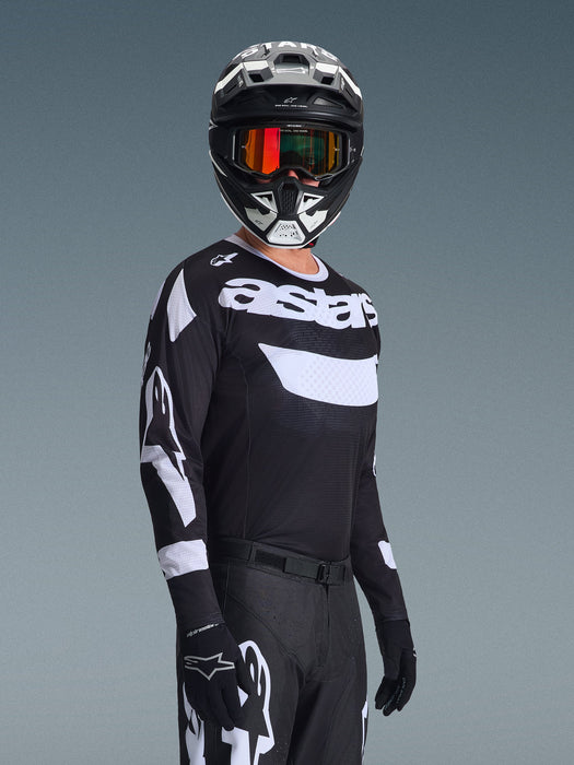 ALPINESTARS RACER AIR RIWAY JERSEY 2026 in Black/White