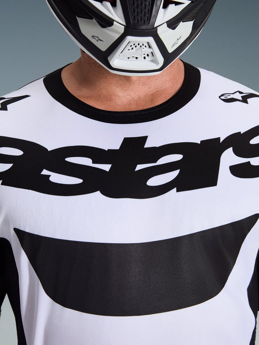 ALPINESTARS RACER RIWAY JERSEY 2026 in White/Black