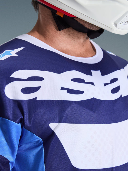 ALPINESTARS RACER RIWAY JERSEY 2026 in Ucla Blue/White