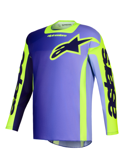 ALPINESTARS RACER PORTL JERSEY 2026 in Purple/Fluo Yellow