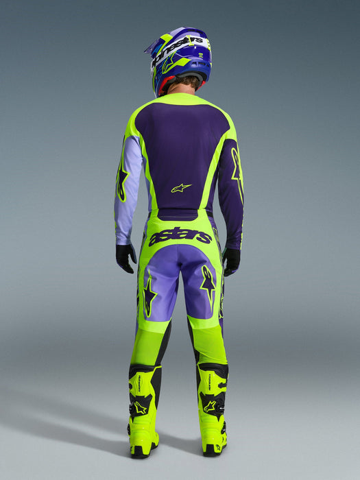 ALPINESTARS RACER PORTL JERSEY 2026 in Purple/Fluo Yellow