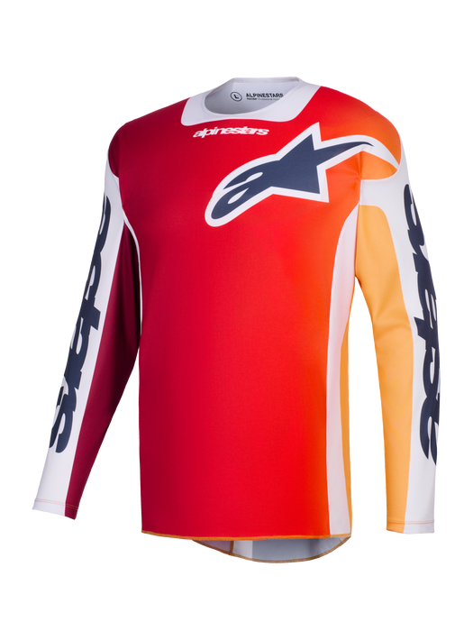 ALPINESTARS RACER PORTL JERSEY 2026 in Red/Light Gray/Dark Gray