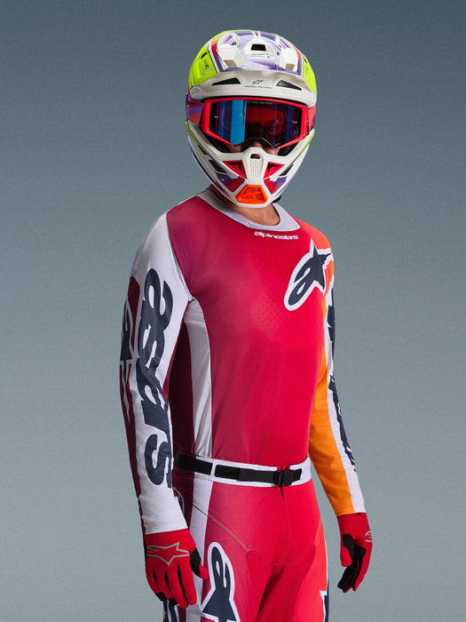 ALPINESTARS RACER PORTL JERSEY 2026 in Red/Light Gray/Dark Gray