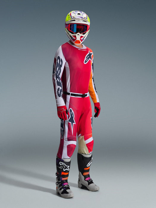 ALPINESTARS RACER PORTL JERSEY 2026 in Red/Light Gray/Dark Gray