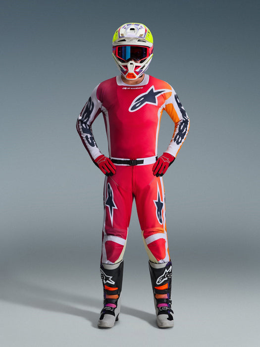 ALPINESTARS RACER PORTL JERSEY 2026 in Red/Light Gray/Dark Gray