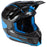 Klim F3 Carbon Ripper Helmet in Electric Blue Lemonade