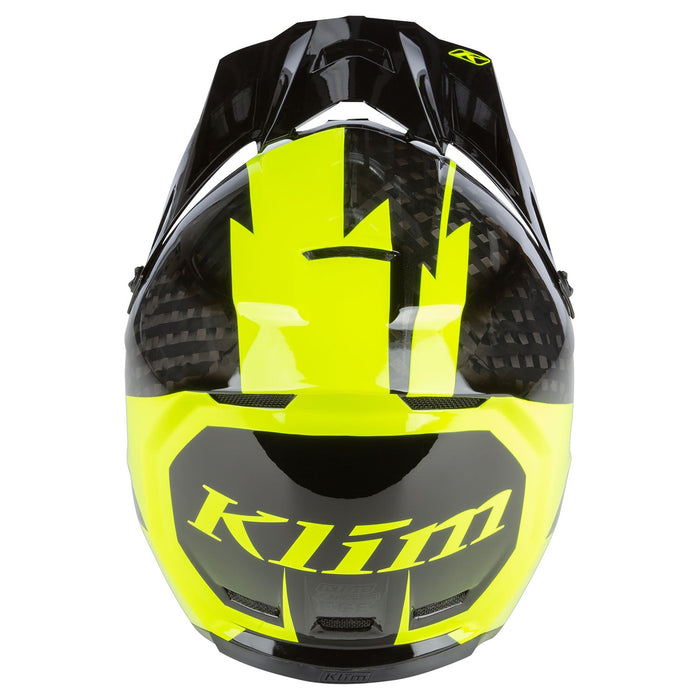 Klim F3 Carbon Ripper Helmet in Hi-Vis