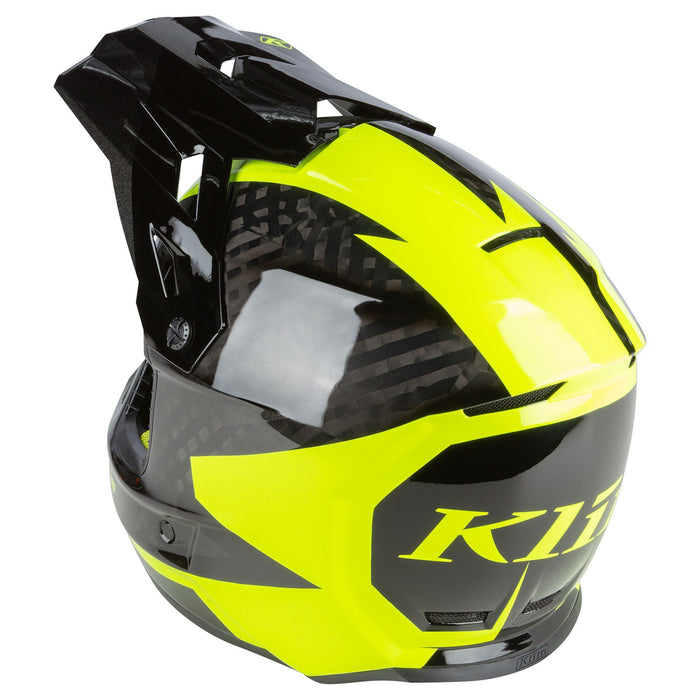 Klim F3 Carbon Ripper Helmet in Hi-Vis