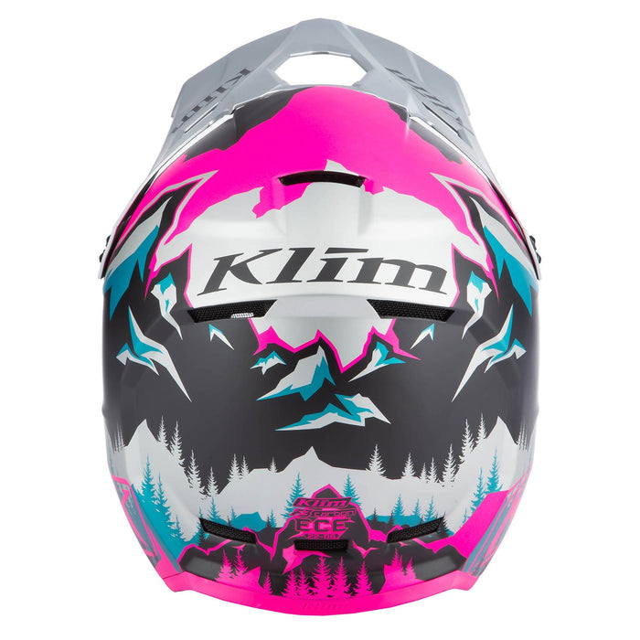 Klim F3 Carbon Helmet - ECE in Pink - High Rise